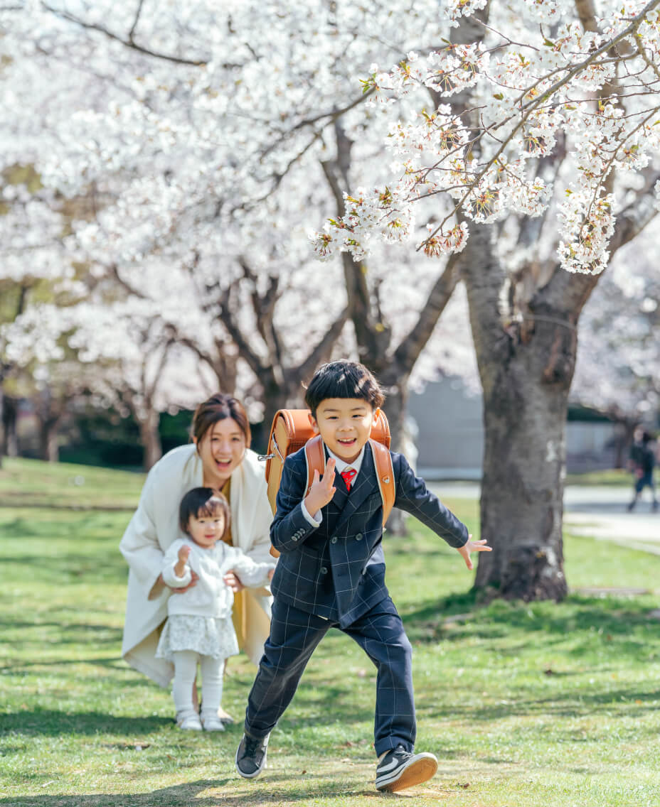 男の子の写真